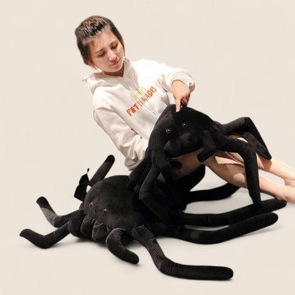 大きなクモのソフトぬいぐるみ枕おもちゃ