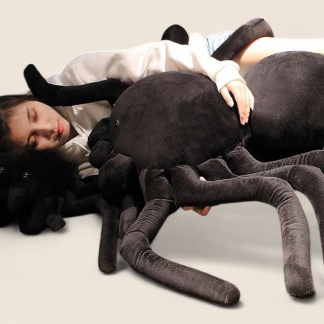 大きなクモのソフトぬいぐるみ枕おもちゃ