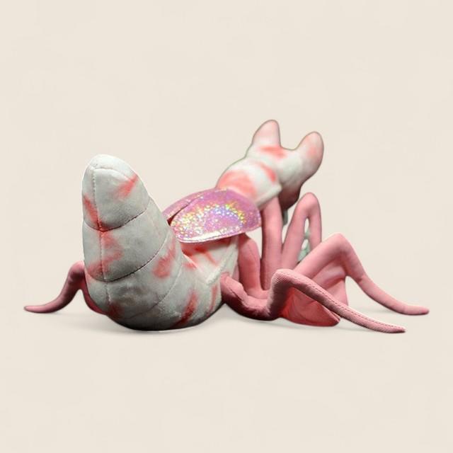 ピンク蘭の昆虫ソフトぬいぐるみ