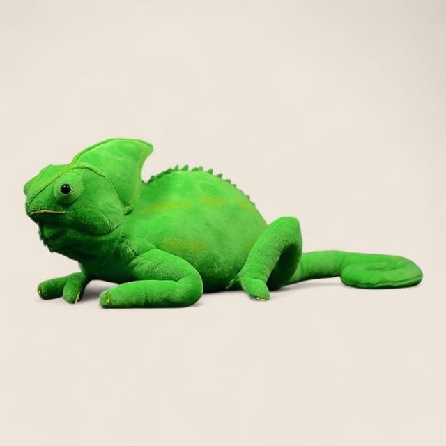 グリーンカメレオン ソフトぬいぐるみ