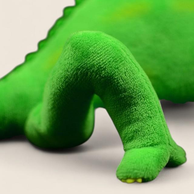 グリーンカメレオン ソフトぬいぐるみ