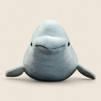 ベルーガホワイトホエールふわふわぬいぐるみ