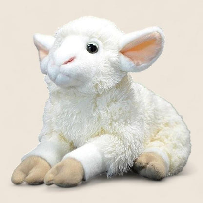 ラム羊のふわふわぬいぐるみ人形