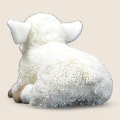 ラム羊のふわふわぬいぐるみ人形