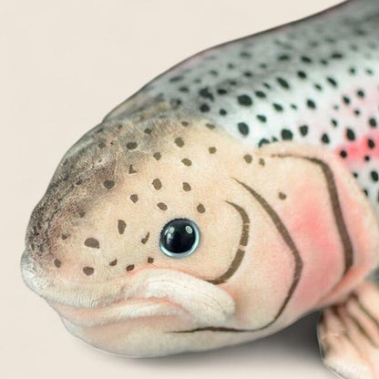 レインボートラウトフィッシュ ソフトぬいぐるみ