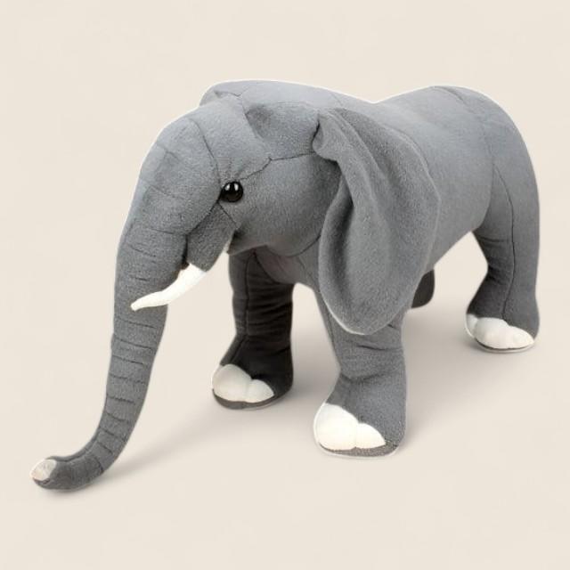 大型アフリカ象ふわふわぬいぐるみ