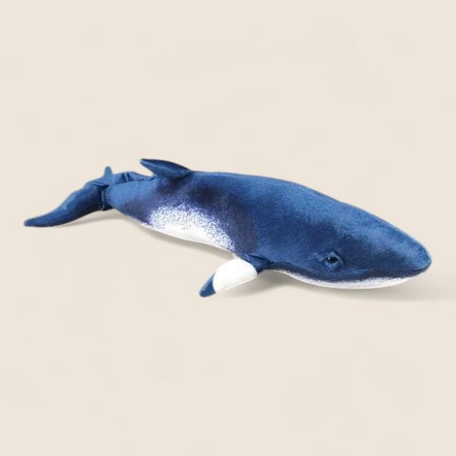ミンククジラの柔らかいぬいぐるみ玩具