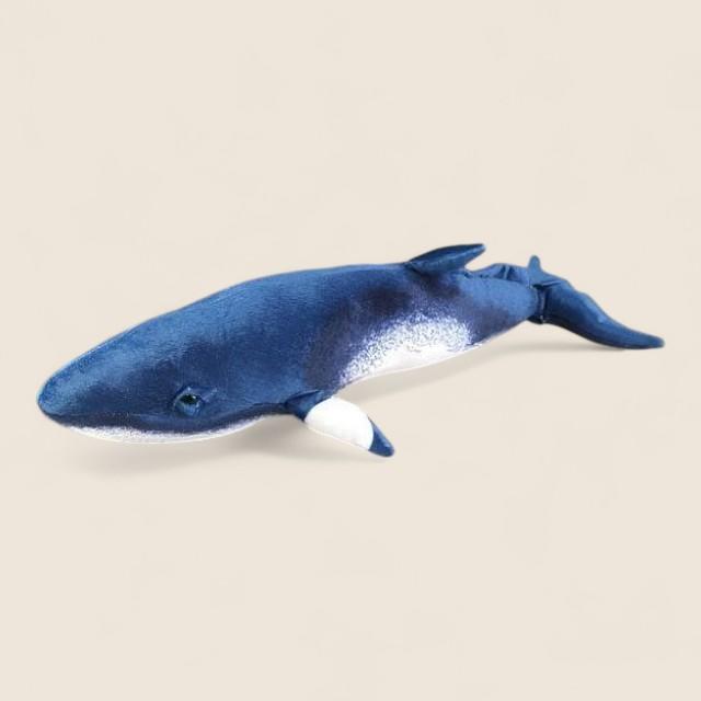ミンククジラの柔らかいぬいぐるみ玩具